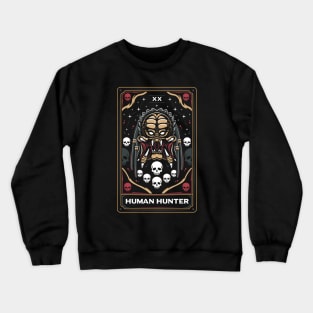 Human Hunter Tarot Card Crewneck Sweatshirt